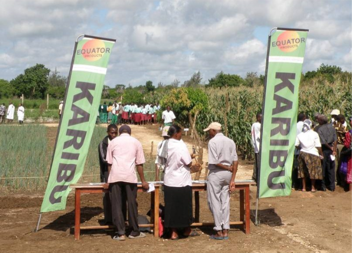 Project Centrale Proeftuin in Kenia