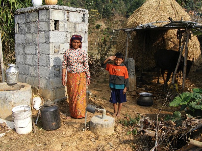 Project Biogas installatie in Nepal